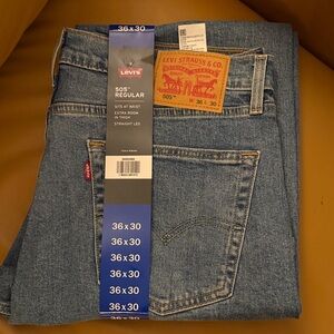 Levi's 505 Regular Fit Jeans - Classic Denim
